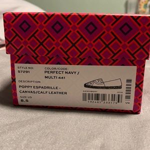 New Tory Burch Poppy Espadrille